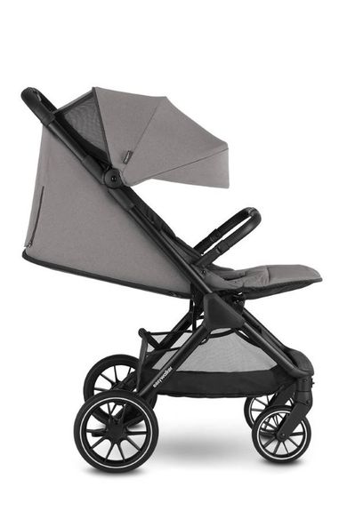 Easywalker, Jackey XL, samoskładający się wózek spacerowy z kołami XL, Marble Grey