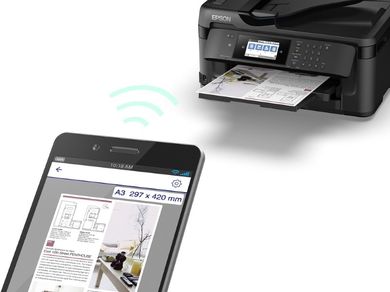 Epson, urządzenie wielofunkcyjne, atramentowe, kolor, A3, WF-7710DWF C11CG36413