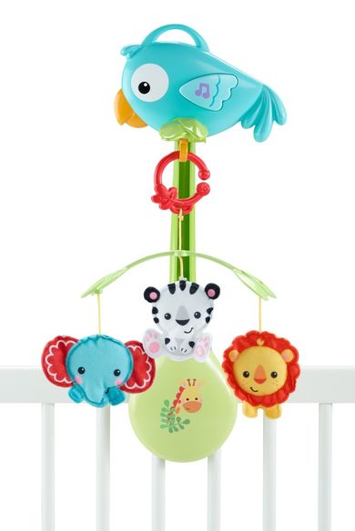 Fisher-Price, karuzelka, Przyjaciele z lasu tropikalnego