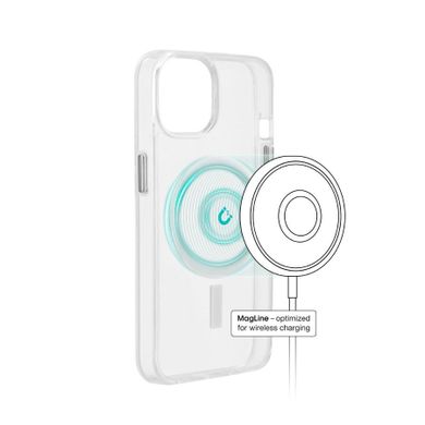 Hama, Magcase, safety, etui na telefon, iPhone 14 Plus, przeźroczyste