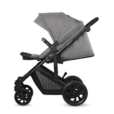 Kinderkraft, Prime Lite, wózek wielofunkcyjny 3w1, Grey