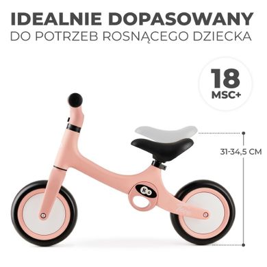 Kinderkraft, Tove, rowerek biegowy, Rose Pink