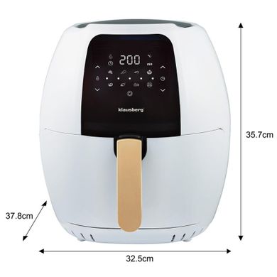 Klausberg, frytkownica beztłuszczowa, air fryer, 7,7l, KB-7709
