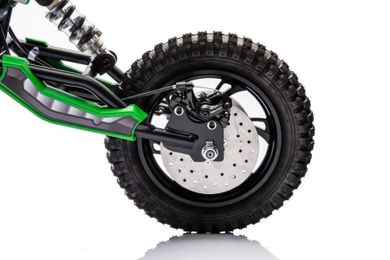 Lean Cars, A9901, motor crossowy, pojazd na akumulator, zielony