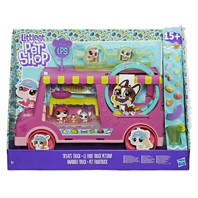 Littlest Pet Shop, Food truck zwierzaków, zestaw z figurkami