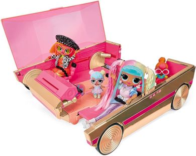 L.O.L. Surprise, Party Cruiser, pojazd, samochód dla lalek, 3w1