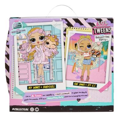 L.O.L. Surprise, Tweens + Tots Baby Sitters, Ivy Winks + Babydoll, laleczka modowa i laleczka mała