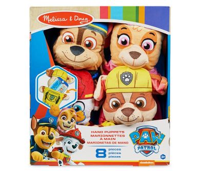 Melissa & Doug, Psi Patrol, pacynki z akcesoriami