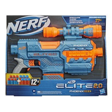 Nerf Elite 2.0 Phoenix, wyrzutnia i 12 strzałek