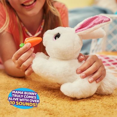 Pets Alive, Mama Bunny & Baby Surprise, mama królik i małe króliczki, zabawka interaktywna