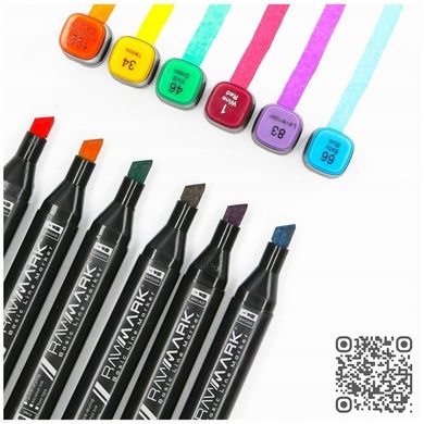Rawmark, Basic Line, markery, 80 szt.