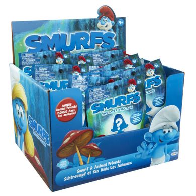 Smerfy, figurka i zwierzak, saszetka