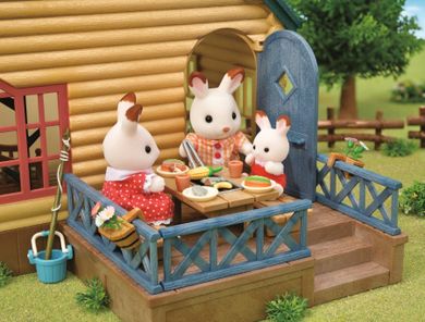 Sylvanian Families, Domek z bali z zielonym dachem, 5610