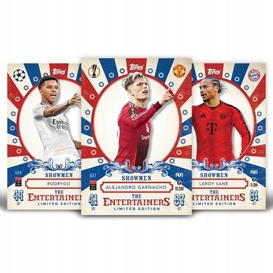 Topps, UEFA Champions League, Match Attax 2024/25, mini puszka z kartami kolekcjonerskimi