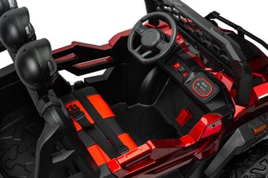 Toyz, Timus, pojazd na akumulator, terenowy, red