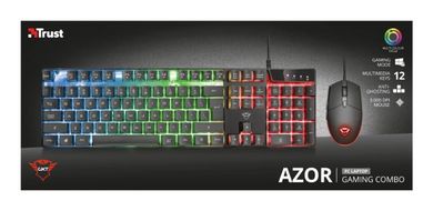 Trust, Azor Combo, zestaw klawiatura + mysz, GXT 838