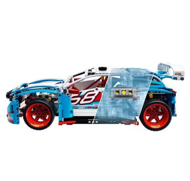 Zestaw promocyjny: LEGO Technic, Niebieska wyścigówka, 42077 + GRATIS: LEGO Speed Champions, Ford Fiesta M-Sport WRC, 75885