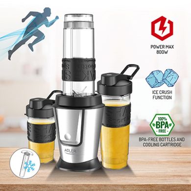 Adler, blender personalny z wkładem chłodzącym, AD 4081