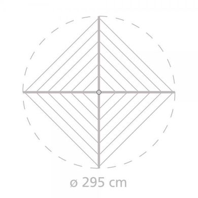 Brabantia, suszarka ogrodowa, Lift-O-Matic, 60 metrów