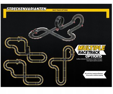 Carrera Go, Power Lap, tor wyścigowy, 6,3m, zestaw z pojazdami, 2 szt.