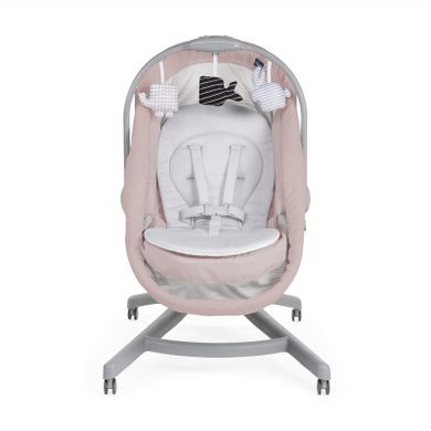 Chicco, Baby Hug 4in1 Air, kołyska, leżaczek, krzesełko, rose