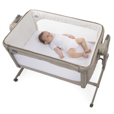 Chicco, Co-Sleeping Chicco Next2me, Magic, łóżeczko dostawne, Beige