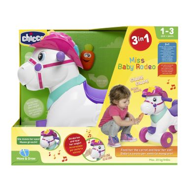 Chicco, Miss Rodeo, bujak jeździk 3w1