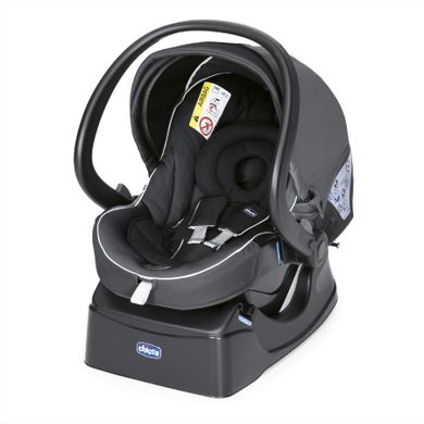 Chicco, Trio Activ3, wózek głęboko-spacerowy + pasy do mocowania gondoli, Iron