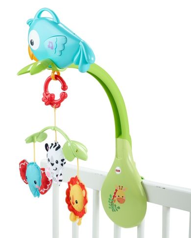 Fisher-Price, karuzelka, Przyjaciele z lasu tropikalnego