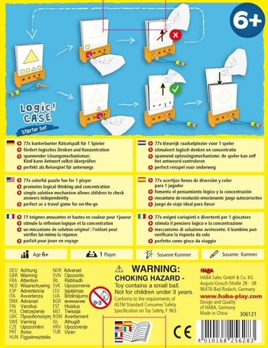 Haba, Logic! Case, Starter Set, gra logiczna