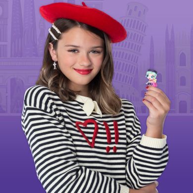 Hatchimals, Pixies, walizeczka z laleczką, różowa