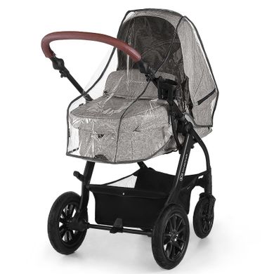 Kinderkraft, Xmoov, wózek wielofunkcyjny 3w1, szary