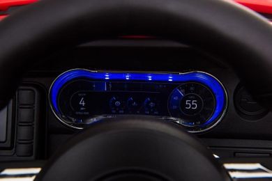 Lean Toys, Ford Mustang GT Drift SX2038, pojazd na akumulator, czerwony