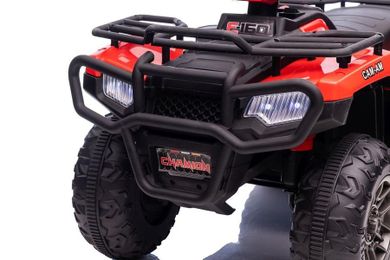 Lean Toys, quad, pojazd na akumulator, czerwony, JC915