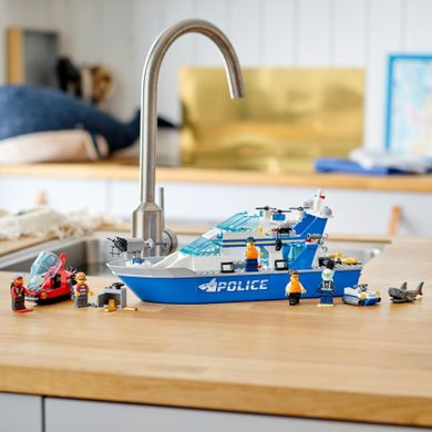 LEGO City, Policyjna łódź patrolowa, 60277