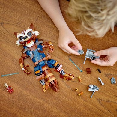 LEGO Marvel, Rocket i Mały Groot, 76282