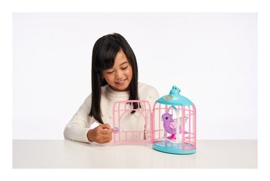 Little Live Pets, ćwierkająco-mówiący ptaszek interaktywny z klatką