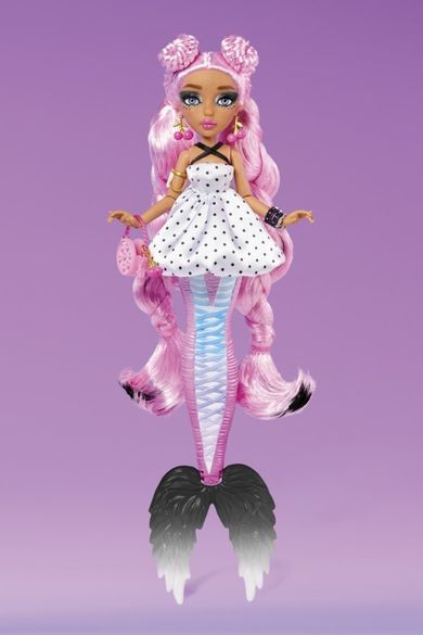 Mermaze Mermaidz, Syrenka, lalka modowa zmieniająca kolor, teal