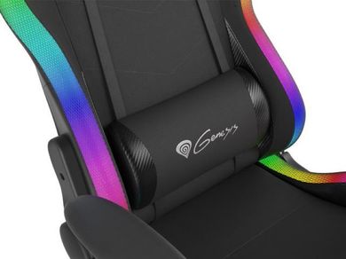 Natec, fotel gamingowy Genesis Trit 500, RGB NFG-1576, czarny