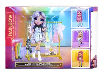 Rainbow High, Studio mody Avery, lalka modowa z akcesoriami