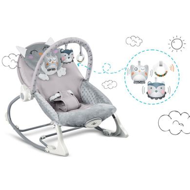 Ricokids, Leżaczek bujaczek z wibracjami, wrzosowy