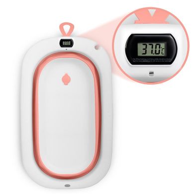 Ricokids, RK-287, wanienka składana z termometrem i wkładką, biało-różowa