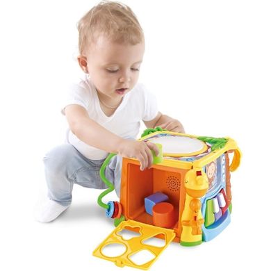 Smily Play, Interaktywna kostka dwujęzyczna, zabawka niemowlęca