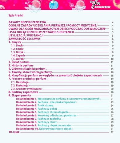Trefl, Science4You, Fabryka perfum, zestaw L