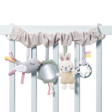 BabyOno, zabawka edukacyjna- zawieszka do wózka i fotelika, nature