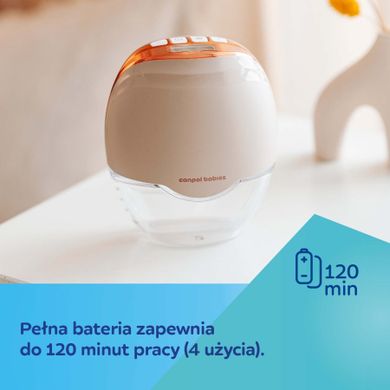 Canpol babies, Hands-Free, laktator muszlowy, pojemność 120 ml