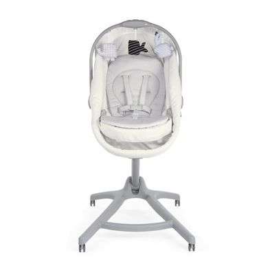 Chicco, Baby Hug 4in1 Air, kołyska, leżaczek, krzesełko, white snow