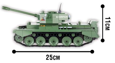 Cobi, Small Army, World of Tanks, A34 Comet, klocki, 530 elementów