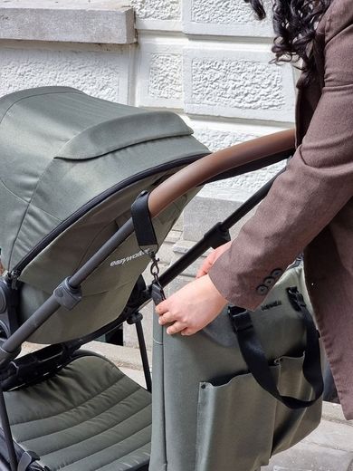Easywalker, torba do wózka z przewijakiem i organizerem, Emerald Green