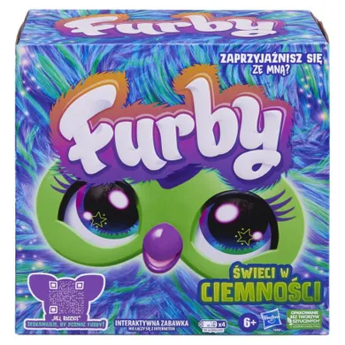 Furby, Zorza Furbalna, pluszowa zabawka elektroniczna świecąca w ciemności